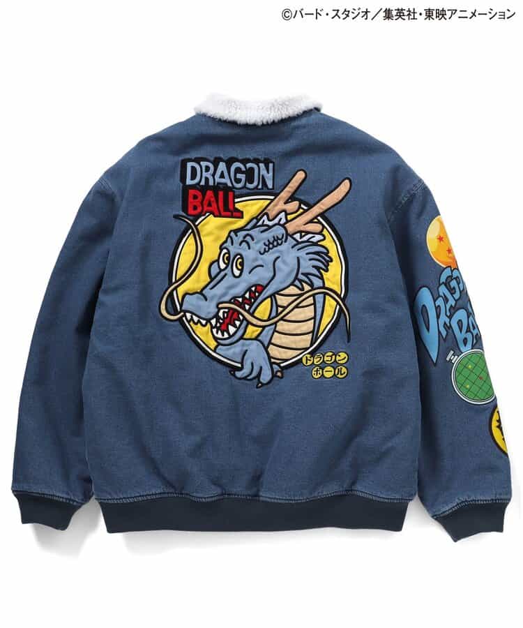 Dragon Ball x BREEZE Fashion Collection - Denim Boa Jacket (Adult) [Pre-Order Jan 2026]