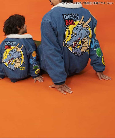 Dragon Ball x BREEZE Fashion Collection - Denim Boa Jacket (Adult)