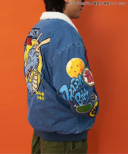 Dragon Ball x BREEZE Fashion Collection - Denim Boa Jacket (Adult)