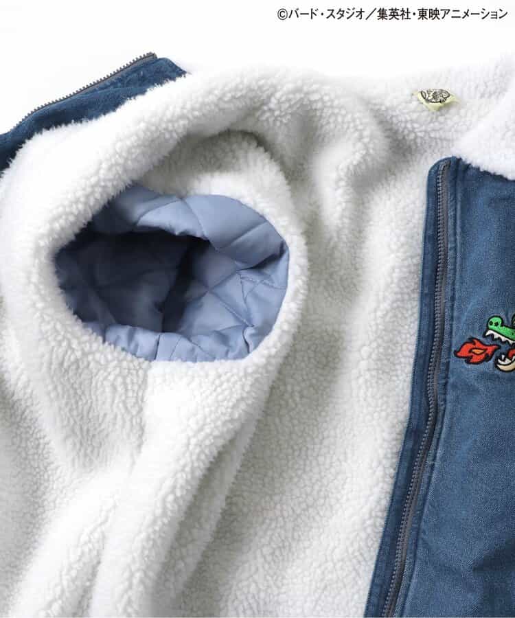 Dragon Ball x BREEZE Fashion Collection - Denim Boa Jacket (Adult)