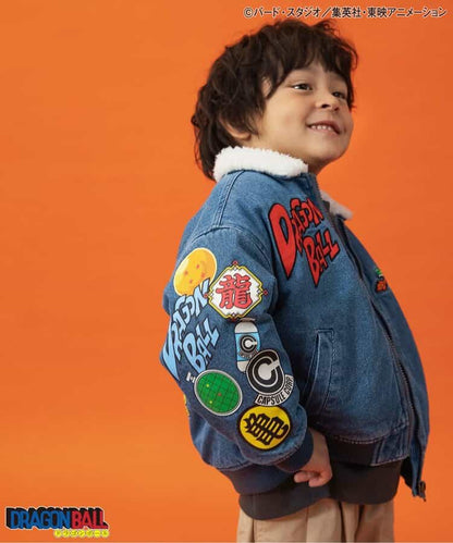 Dragon Ball x BREEZE Fashion Collection - Denim Boa Jacket (Kids)