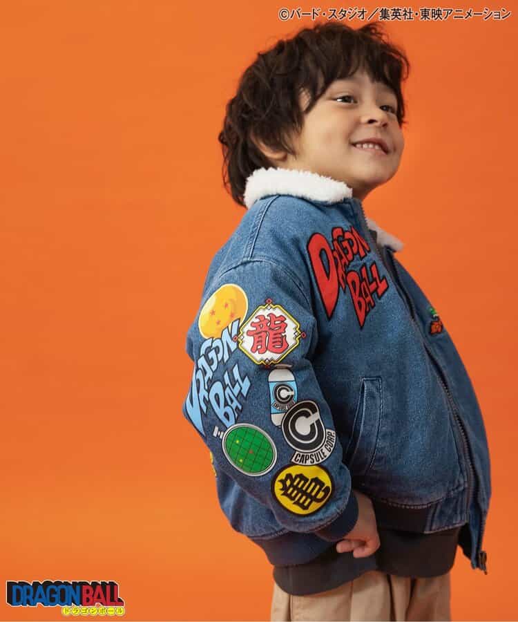 Dragon Ball x BREEZE Fashion Collection - Denim Boa Jacket (Kids) [Pre-Order Jan 2026]
