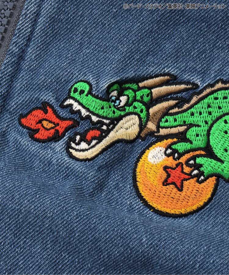 Dragon Ball x BREEZE Fashion Collection - Denim Boa Jacket (Kids