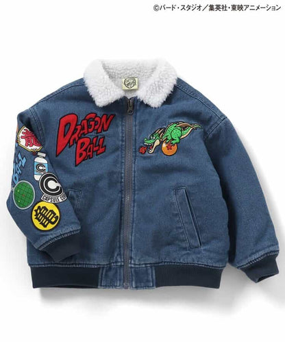 Dragon Ball x BREEZE Fashion Collection - Denim Boa Jacket (Kids)