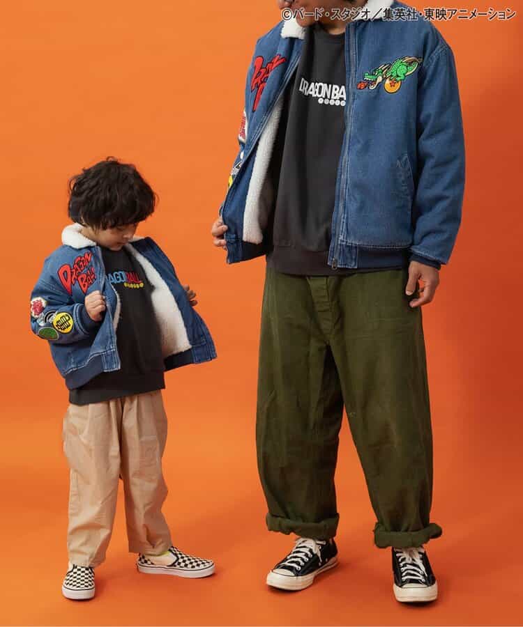 Dragon Ball x BREEZE Fashion Collection - Denim Boa Jacket (Kids)