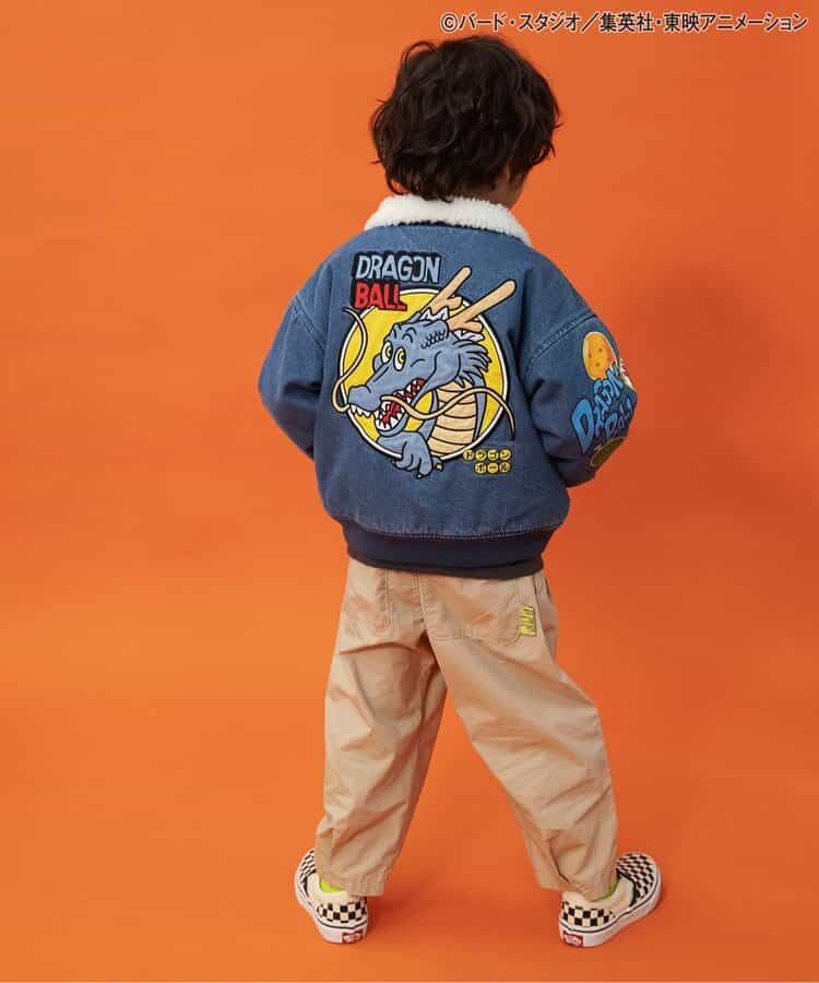 Dragon Ball x BREEZE Fashion Collection - Denim Boa Jacket (Kids