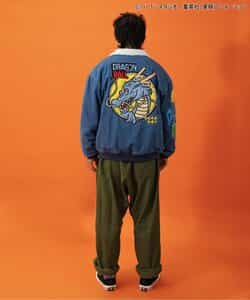 Dragon Ball x BREEZE Fashion Collection - Denim Boa Jacket (Adult) [Pre-Order Jan 2026]