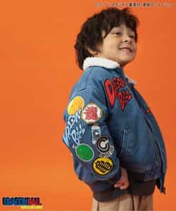 Dragon Ball x BREEZE Fashion Collection - Denim Boa Jacket (Kids) [Pre-Order Jan 2026]