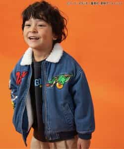 Dragon Ball x BREEZE Fashion Collection - Denim Boa Jacket (Kids) [Pre-Order Jan 2026]