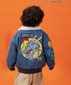 Dragon Ball x BREEZE Fashion Collection - Denim Boa Jacket (Kids) [Pre-Order Jan 2026]