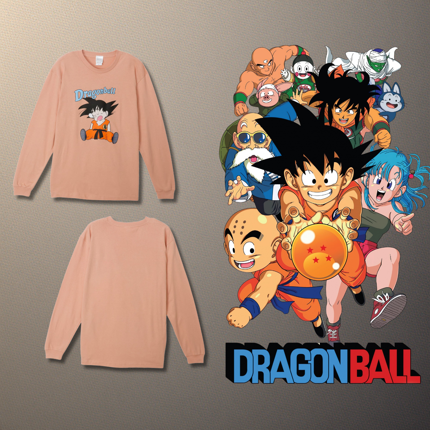 Dragon Ball x Small Planet Collection - Good Night Goku Long Sleeve T-Shirt