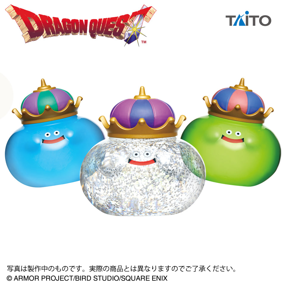 Dragon Quest Big Clear Figure - King Slime Complete Set of 3 Types [Pre-Order Aug 2026]
