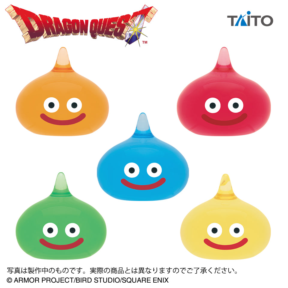 Dragon Quest Big Clear Figure - Slime Complete Set of 5 [Pre-Order Mar 2026]