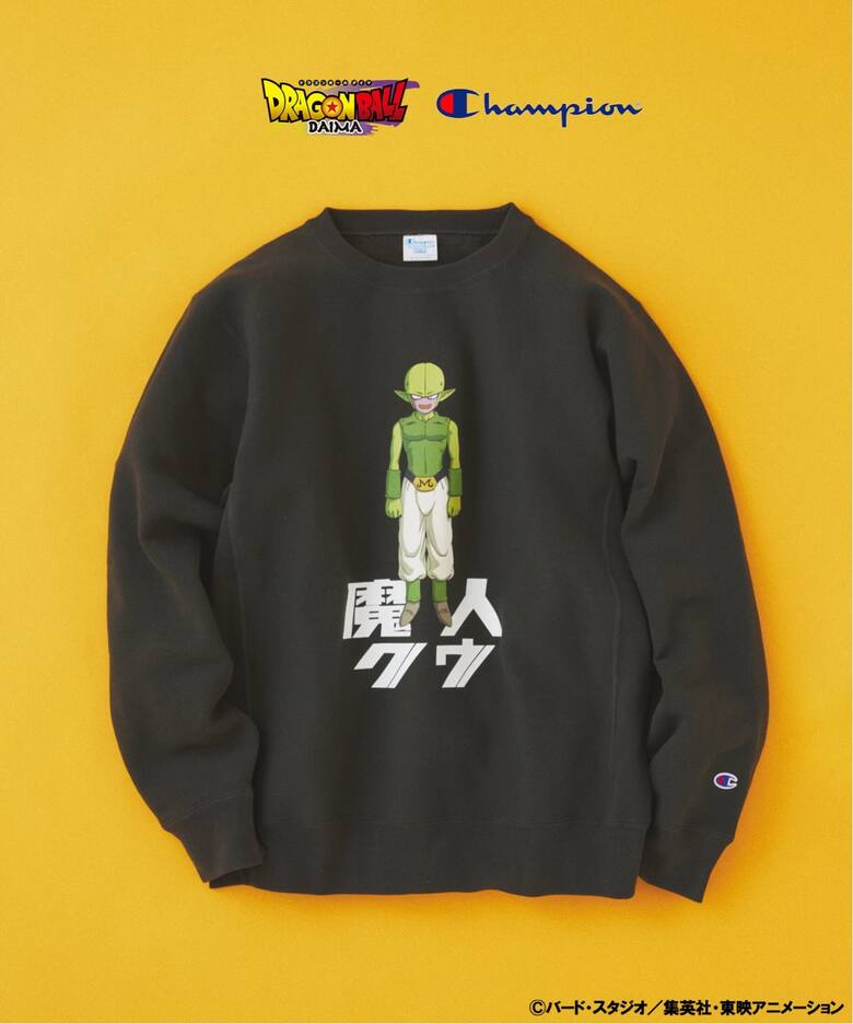 Dragon Ball Daima x Champion - Print Sweatshirt Black C [Pre-order Dec 2025]