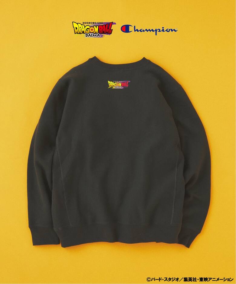 Dragon Ball Daima x Champion - Print Sweatshirt Black C [Pre-order Dec 2025]