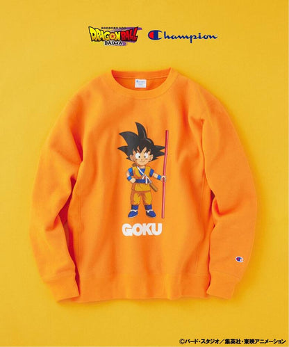 Dragon Ball Daima x Champion - Print Sweatshirt Orange [Pre-order Dec 2025]