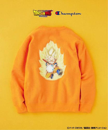Dragon Ball Daima x Champion - Print Sweatshirt Orange A [Pre-order Dec 2025]