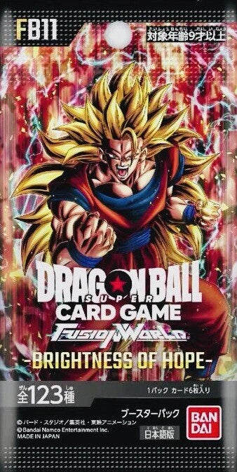 Dragon Ball Super Card Game Fusion World - Brightness of Hope FB11 [Box or BOOSTER] [Pre-Order Sep 2026]