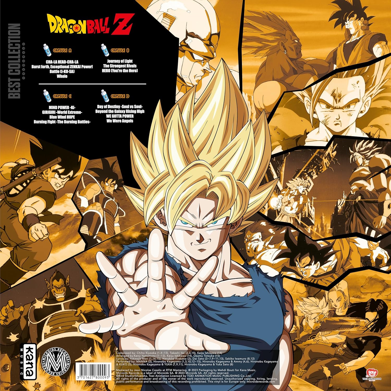 Dragon Ball Z - Best Collection Japan Expo Edition 2025 Colored Vinyl 2-Disc Analog Record