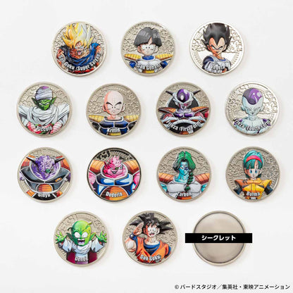 Dragon Ball Z Collectible Medals Vol.1 - 1 BOX (14 medals) + Exclusive bonus: King Kai full color medal included