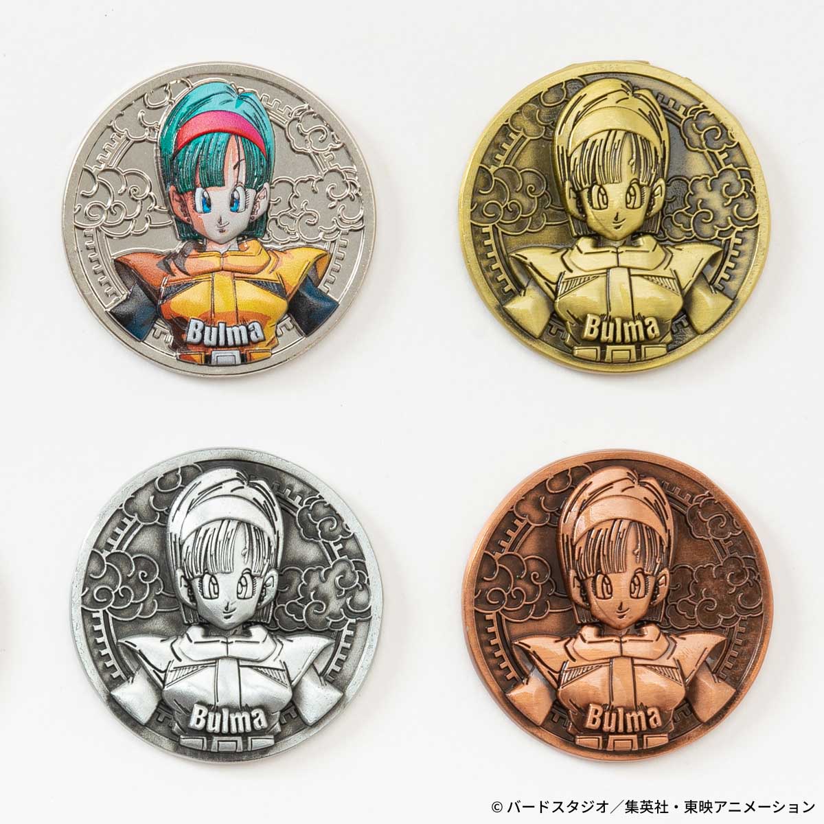 Dragon Ball Z Collectible Medals Vol.1 - 1 BOX (14 medals) + Exclusive bonus: King Kai full color medal included