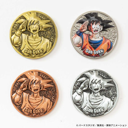 Dragon Ball Z Collectible Medals Vol.1 - 1 BOX (14 medals) + Exclusive bonus: King Kai full color medal included