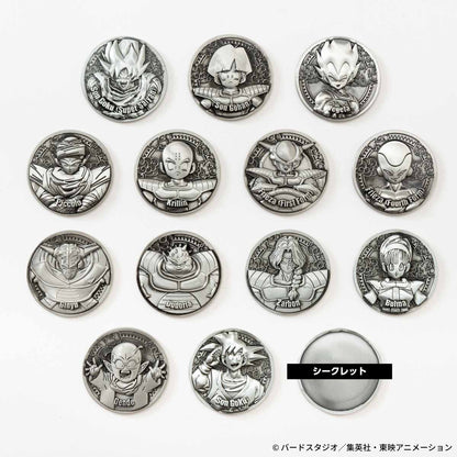 Dragon Ball Z Collectible Medals Vol.1 - 1 BOX (14 medals) + Exclusive bonus: King Kai full color medal included