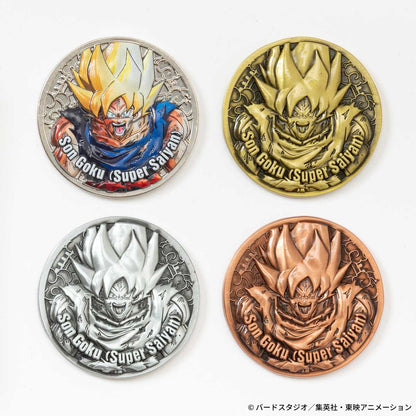 Dragon Ball Z Collectible Medals Vol.1 - 1 BOX (14 medals) + Exclusive bonus: King Kai full color medal included