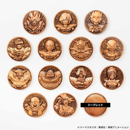 Dragon Ball Z Collectible Medals Vol.1 - 1 BOX (14 medals) + Exclusive bonus: King Kai full color medal included