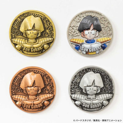 Dragon Ball Z Collectible Medals Vol.1 - 1 BOX (14 medals) + Exclusive bonus: King Kai full color medal included