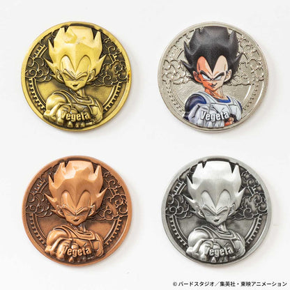 Dragon Ball Z Collectible Medals Vol.1 - 1 BOX (14 medals) + Exclusive bonus: King Kai full color medal included