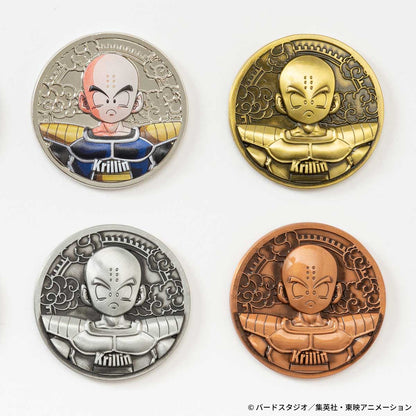 Dragon Ball Z Collectible Medals Vol.1 - 1 BOX (14 medals) + Exclusive bonus: King Kai full color medal included