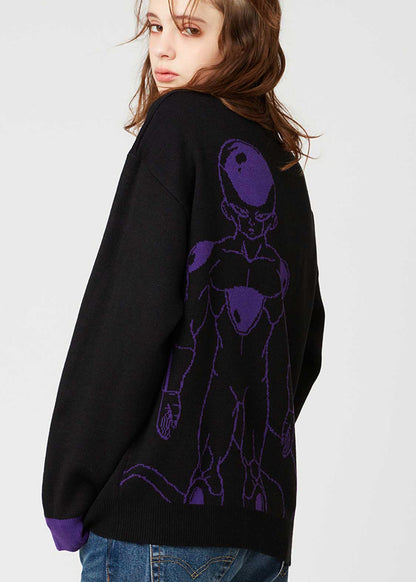 Dragon Ball Z Graniph Collection Collaboration Clothing - Emperor of The Universe Washable Jacquard Knit