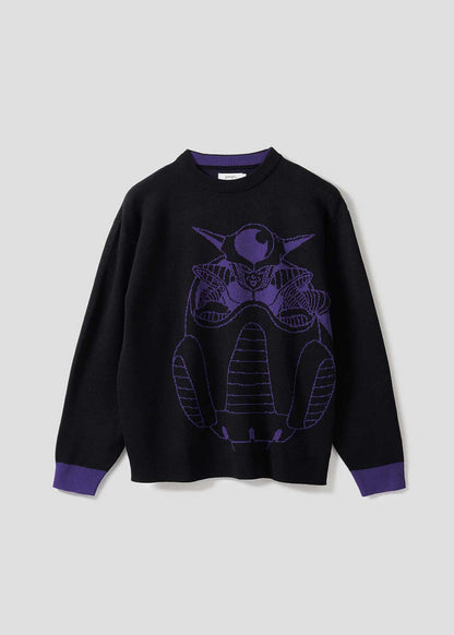 Dragon Ball Z Graniph Collection Collaboration Clothing - Emperor of The Universe Washable Jacquard Knit