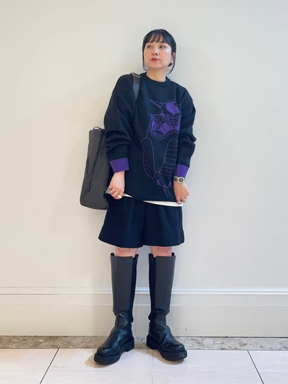 Dragon Ball Z Graniph Collection Collaboration Clothing - Emperor of The Universe Washable Jacquard Knit