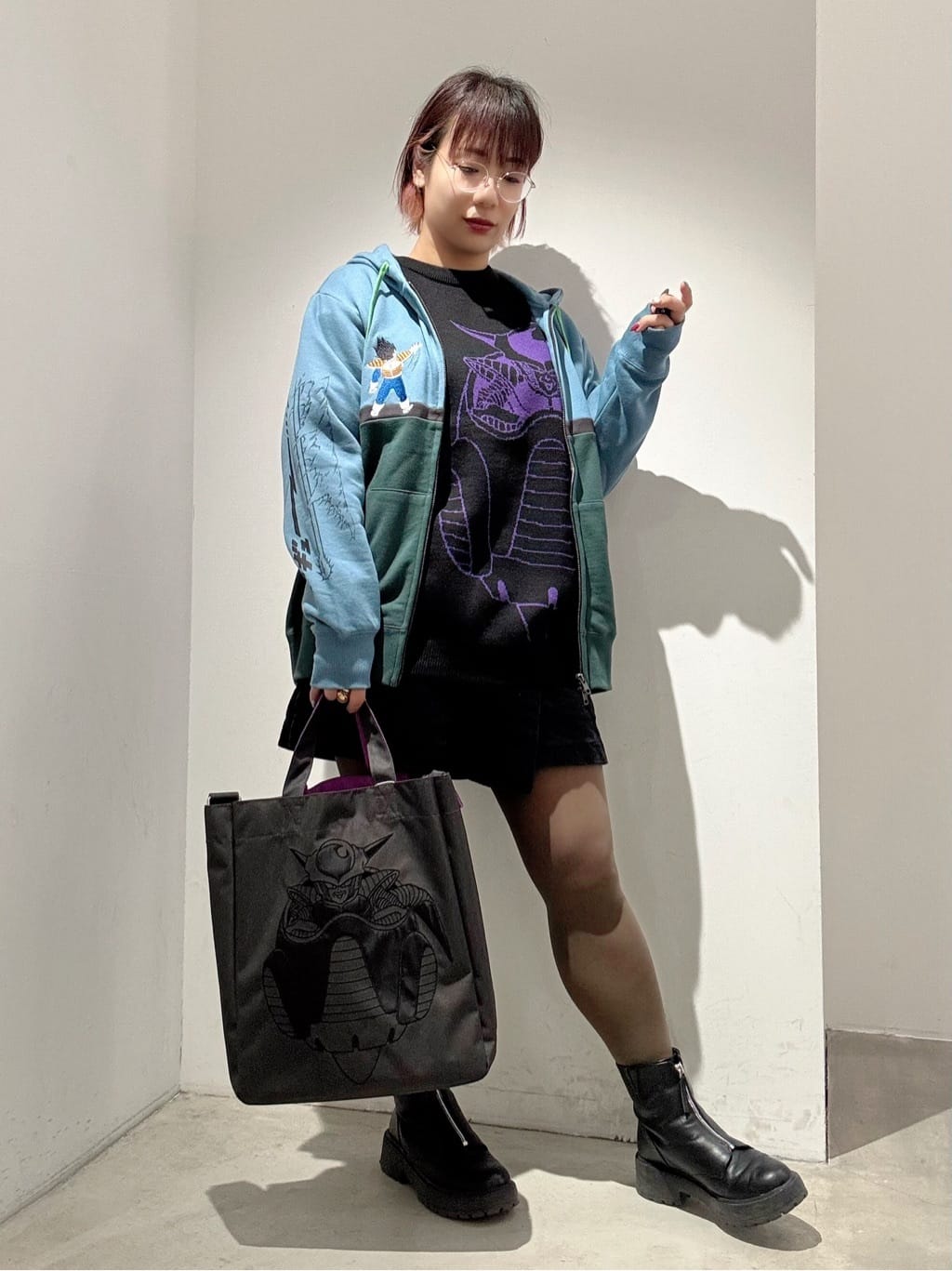 Dragon Ball Z Graniph Collection Collaboration Clothing - Emperor of The Universe Washable Jacquard Knit