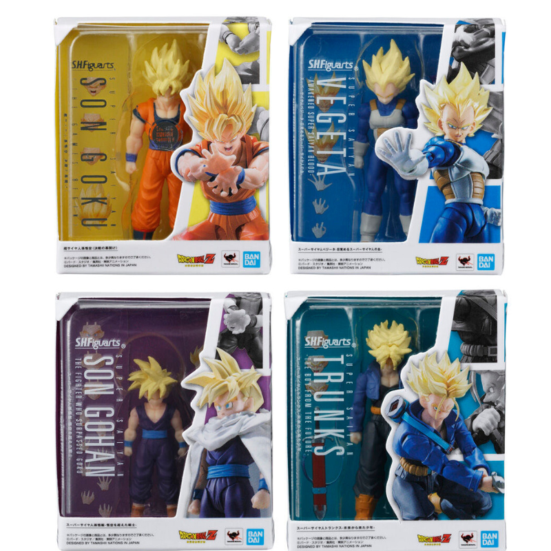 Dragon Ball Z S.H.Figuarts - Gashapon Miniature Collection (4 Types)