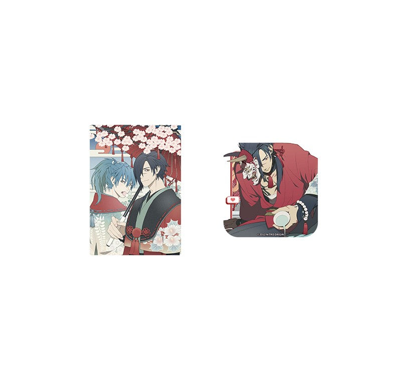 Dramatical Murder - Instax Style Card & Can Badge Set (5 Types