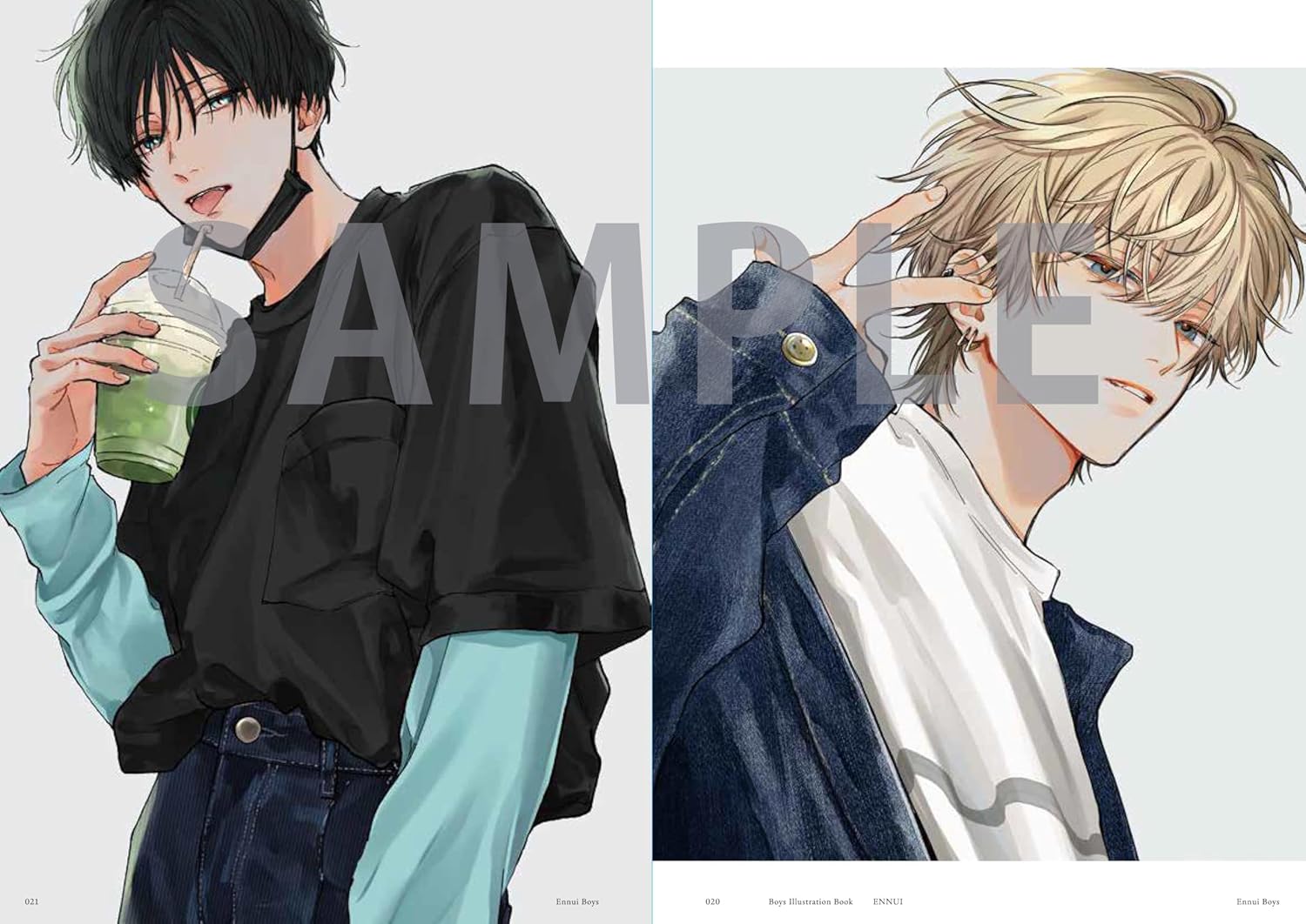 ENNUI - Boys' Illustration Book ENNUI