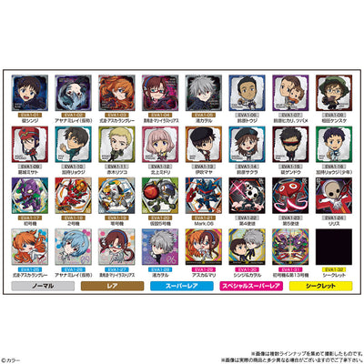 Evangelion - Niformation Evangelion New Theatrical Edition Seal Wafer Complement Project - Candy Toys, Snacks (BOX OF 20 PCS)
