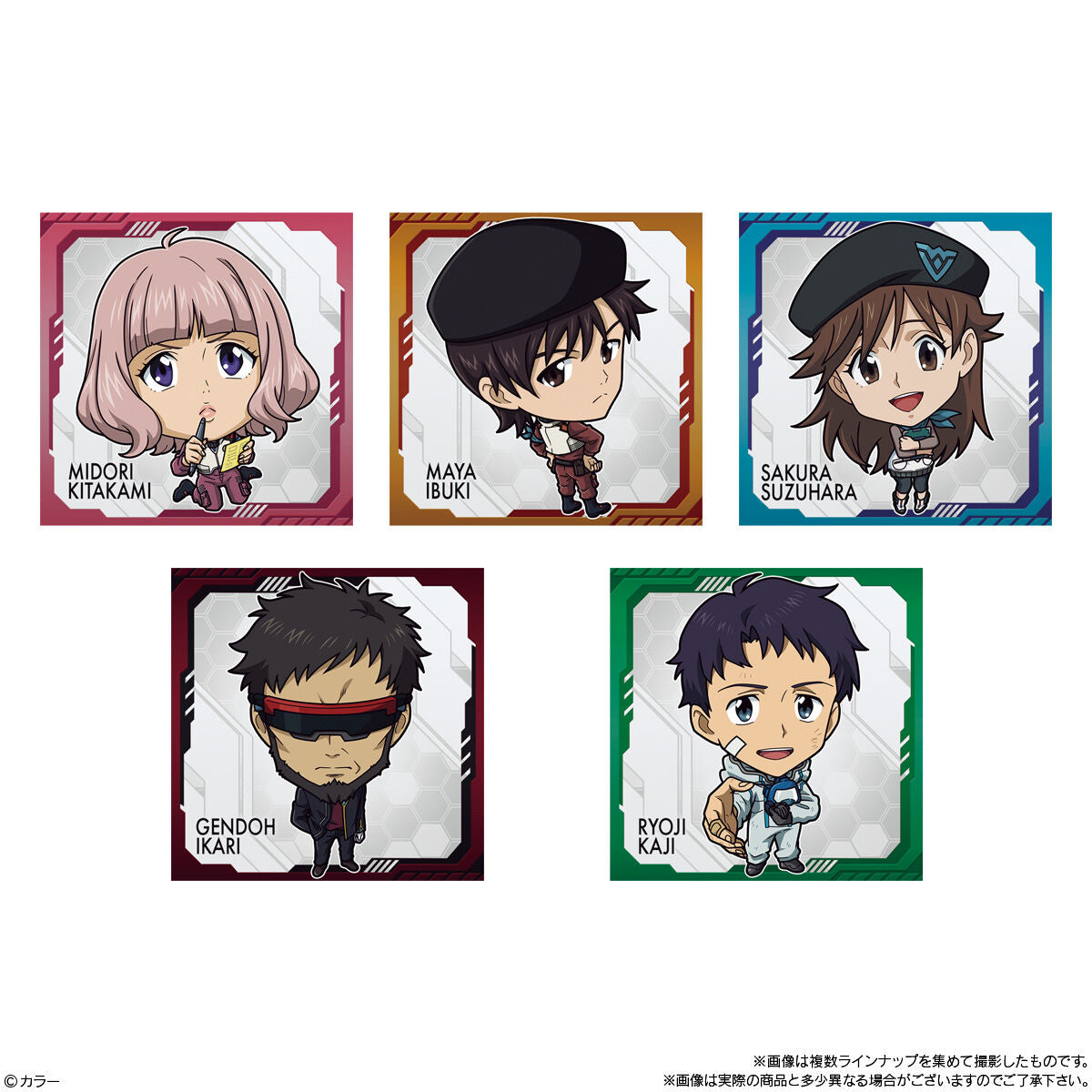 EVANGELION - NIFORMATION EVANGELION NEW THEATRICAL EDITION SEAL WAFER COMPLEMENT PROJECT - CANDY TOYS, SNACKS (BOX OF 20 PCS)