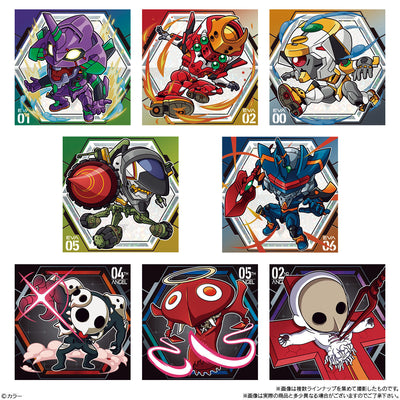 Evangelion - Niformation Evangelion New Theatrical Edition Seal Wafer Complement Project - Candy Toys, Snacks (BOX OF 20 PCS)
