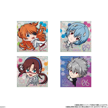 EVANGELION - NIFORMATION EVANGELION NEW THEATRICAL EDITION SEAL WAFER COMPLEMENT PROJECT - CANDY TOYS, SNACKS (BOX OF 20 PCS)