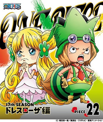 ONE PIECE 17th Season Dressrosa Arc piece. 22 - Blu-ray, Japanese Edition