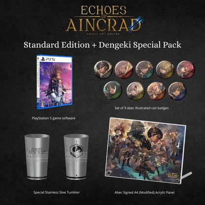 Echoes of Aincrad Edition For PlayStation 5 - Standard Edition With Dengeki Special Pack [Pre-Order Jul 2026]