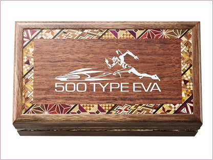 Evangelion - Shinkansen 500 TYPE EVA Hakone Marquetry Music Box [Pre-Order Feb 2026]