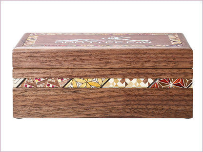 Evangelion - Shinkansen 500 TYPE EVA Hakone Marquetry Music Box [Pre-Order Feb 2026]