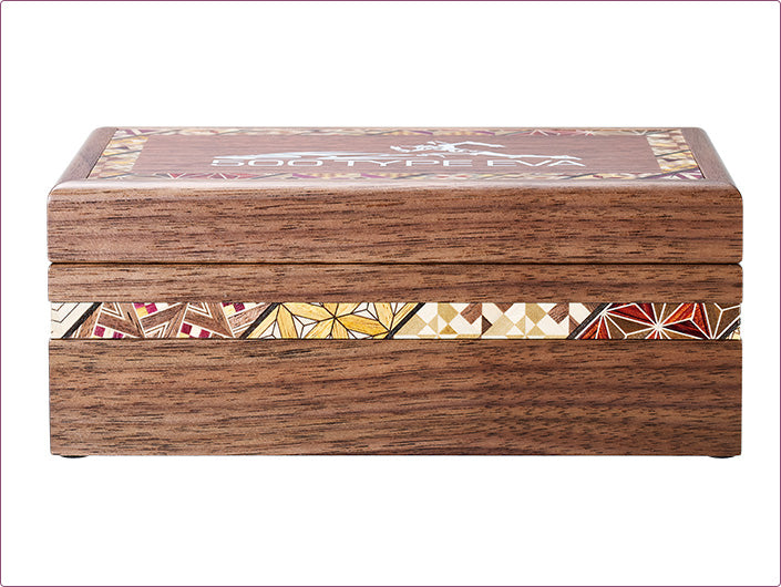 Evangelion - Shinkansen 500 TYPE EVA Hakone Marquetry Music Box [Pre-Order Feb 2026]