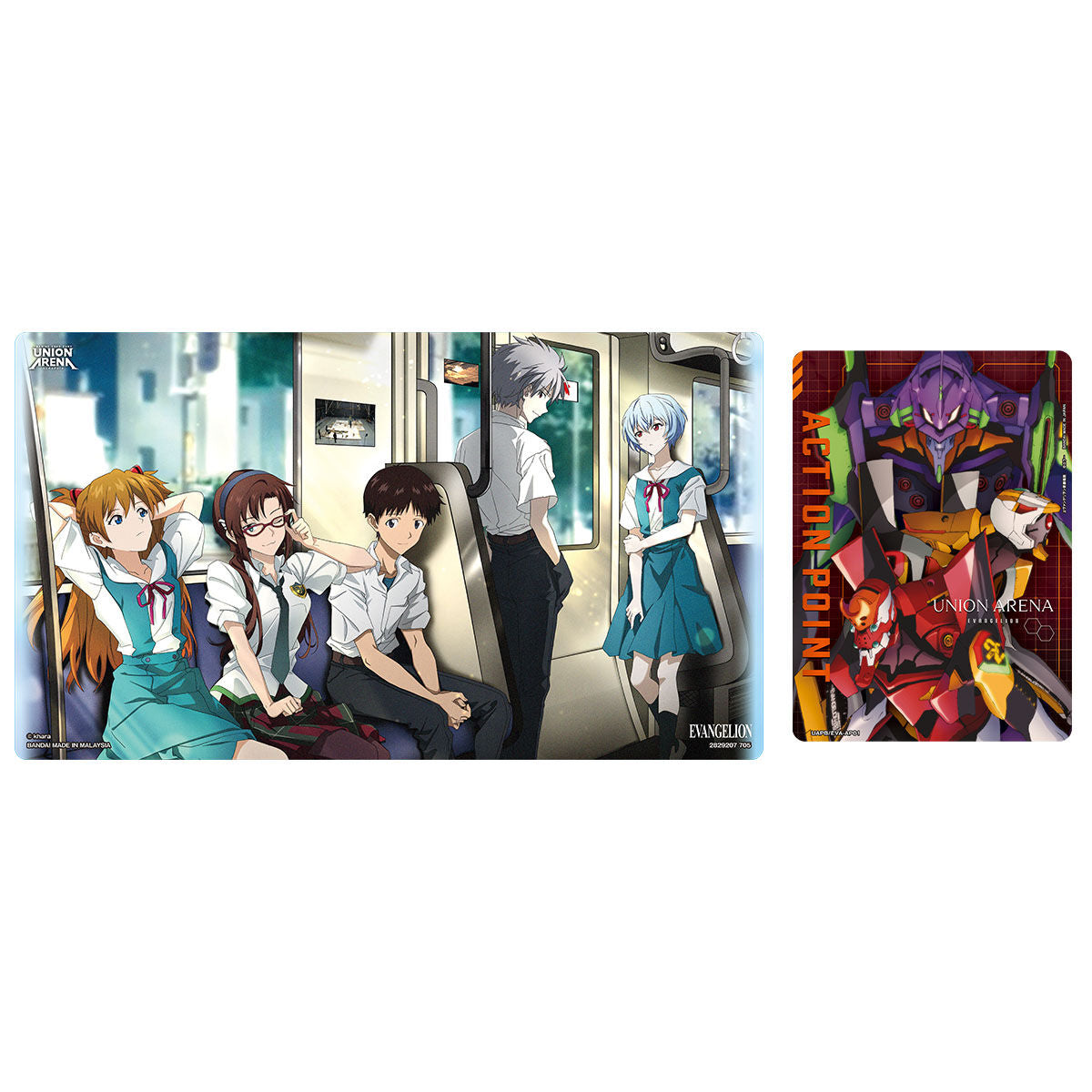 ユニオンアリーナ　プレイマット　エヴァンゲリオンEVANGELION 新劇場版 Evangelion New Theatrical Edition Union Arena - BCGF 25-26 Playmat