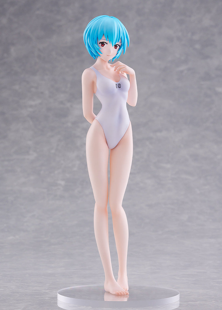 Evangelion: Rebuild Pop Up Parade - Ayanami Rei L Size Figure Beach Queens One Piece Style Ver. [Pre-Order Jan 2027]